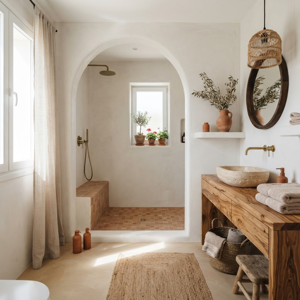 Mediterráneo Moderno · Baño