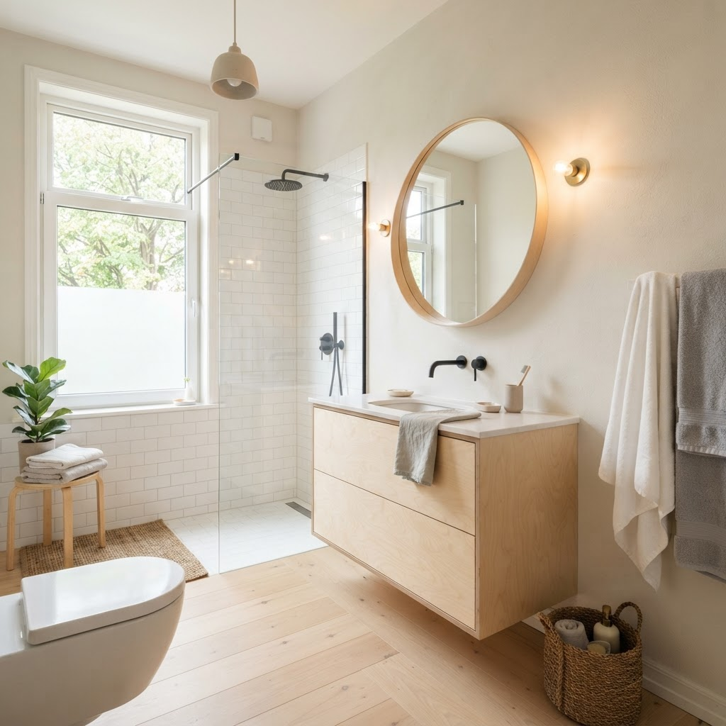 Nórdico / Escandinavo · Baño